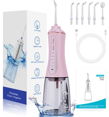 Portable Dental Oral Irrigator Teeth Cleaning Usb Rechargeable Port Jet