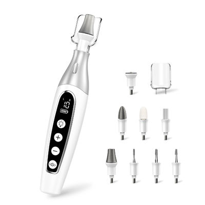 Portable Nail Grinder 10 level speed Low Noise USB Charging Pedicure Nail File Set Electric Nail Drill