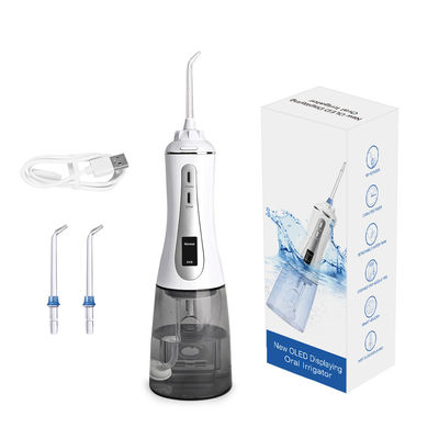 RoHS 150PSI Cordless Water Flosser Battery Powered Leakproof With LED Display