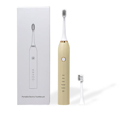 5 Working Modes Portable Ultrasonic Electric Toothbrush Rechargeable Cordless