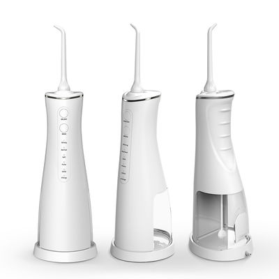 Teeth Clean 250ml Portable Water Flosser With Charging Base And 5 Tips